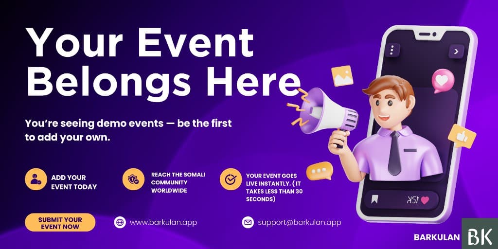Your Event Belongs Here — Submit your event